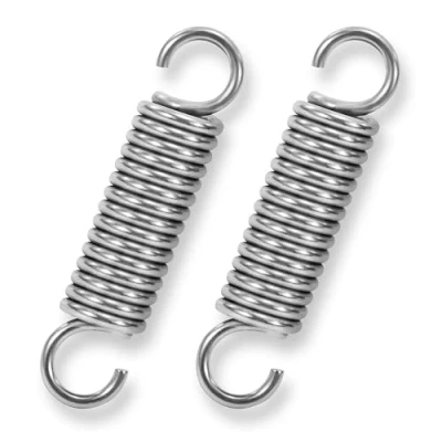 Abbildung von GUNGY Zugfedern mit Haken Edelstahl Zugfeder Spannfeder 50mm Außendurchmesser 12mm Drahtdurchmesser 2mm Maximale Zugkraft 12kg 2x12x50mm 2 Stück