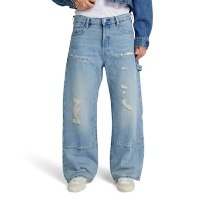 Abbildung von G Star Bowey Loose Jeans Relaxed Fit, Damen, Größe: 25x28, Sun faded fogbow restored