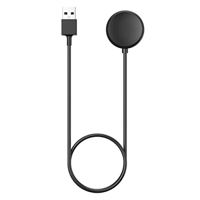 Abbildung von MoKo Ladegerät Kompatibel mit Google Pixel Watch Smartwatch, Magnetisches Ladestation 1M USB Ladekabel Kabel, Schwarz