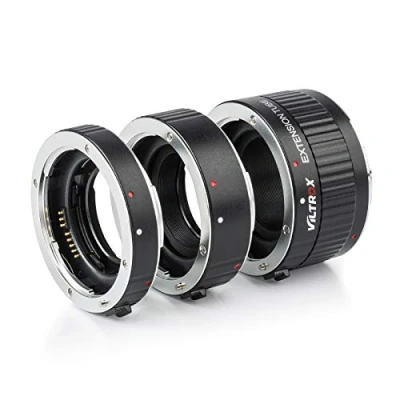Abbildung von Viltrox DG C Zwischenringe Autofokus AF Makro Verlängerungsring Set 36mm+20mm+12mm für Canon EF&amp;EF S Objektiv DSLR Kamera 760D 700D 80D 70D 5DII 5DIII 1300D 1500D