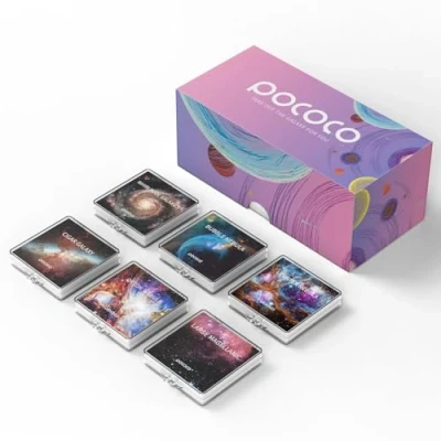 Abbildung von Wunderschöner Nebel: Scheiben für POCOCO Galaxy Projector, 5K Ultra HD, Halbleiterlithografie (6 scheiben)