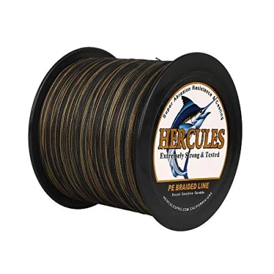 Abbildung von Hercules Super Cast 100m 2000m 109 2196 Yards Geflochtene Angelschnur 6lb 100lb Test für Salzwasser Süßwasser PE Geflecht Fischdraht Superline 4 Stränge