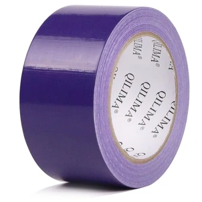Abbildung von QILIMA Panzertape extra stark, 25.1 m x 50 mm Wasserdichtes Reparaturband für innen &amp; außen gewebeverstärktes Reparaturband, 1 Rollen (Lila)