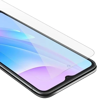 Abbildung von Cadorabo Panzer Schutz Glas für Blackview A52 Schutzfolie in Ultra Klar Hüllen freundlich Gehärtetes (Tempered) Dipslayschutz Folie 9H Härte Anti Kratzer