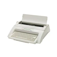 Abbildung von OLYMPIA OFFICE Schreibmaschine Carrera de luxe MD, elektronisch, Typenrad / 100, 11 Zeichen/s, Automatischer Papiereinzug