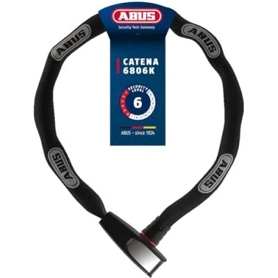 Abbildung von ABUS Kettenschloss &quot;6806K/110 black&quot;