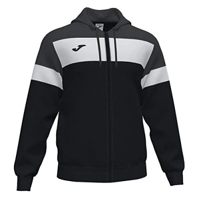 Abbildung von Joma Crew Iv Jacke und Weste für Herren, 101537.110, Schwarz/Anthrazitgrau, 3XS