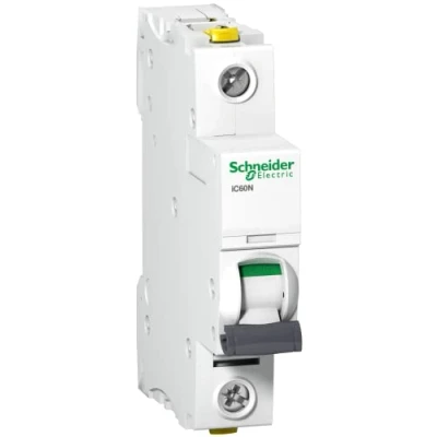 Abbildung von Schneider Electric pbt dit 21 A9F03102 Leitungsschutzschalter iC60N, 1P, 2A, B Charakteristik