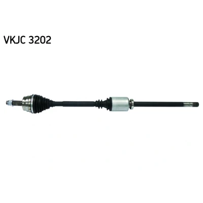 Abbildung von SKF VKJC 3202 Antriebswelle 1129, 407 mit Lager RENAULT: MASTER 2 Kasten, Bus, Pritsche/Fahrgestell, OPEL: Movano A Kastenwagen