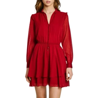 Abbildung von Pepe Jeans Freizeitkleid, Damen, Größe: XS, Burnt red