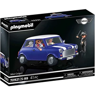 Abbildung von Playmobil Classic CARS MINI Cooper 70921 Spielzeugauto für Kinder, Größe: One Size, Blue