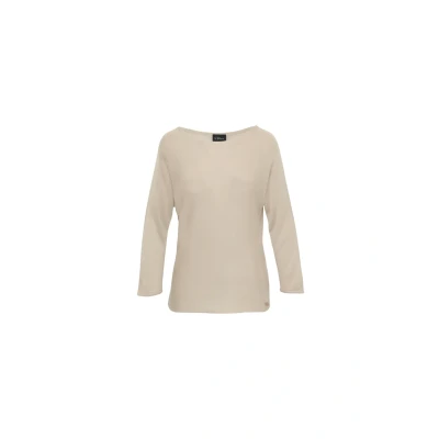 Abbildung von s.Oliver Black Label MIT Glitzergarn UND FLEDERMAUSÄRMELN Strickpullover, Damen, Größe: 46, Beige