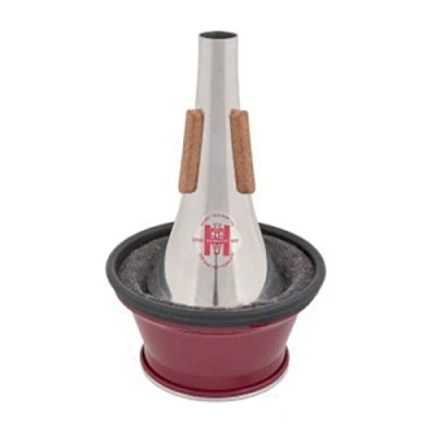 Abbildung von Harmon Dämpfer Cup Trompete (J2 A), Aluminium, weinrot lackiert