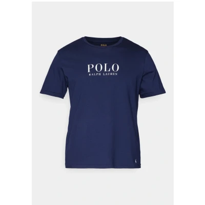 Abbildung von Polo Ralph Lauren CREW Sleep TOP Nachtwäsche Shirt, Herren, Größe: XS, Marineblau