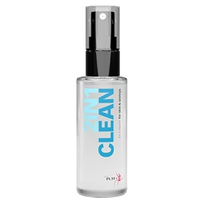 Abbildung von Intim Reinigungsspray „2in1 Clean“ für Haut und Toys