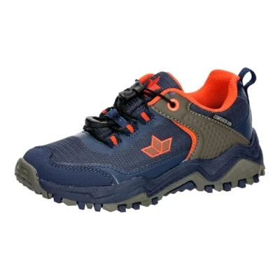 Abbildung von LICO Laufschuh Stabilität für Kinder, Größe: 28, Marine oliv orange Schuhe