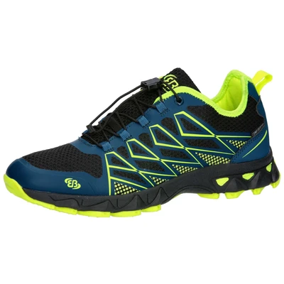 Abbildung von Brütting Outdoorschuh Mission Walkingschuh, Herren, Größe: 37, Petrol schwarz lemon Schuhe