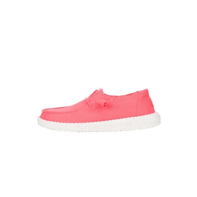 Abbildung von HEYDUDE Halbschuhe Damen Wendy Strech Canvas Rosa 40