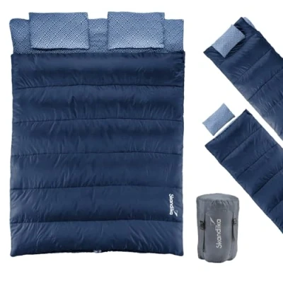 Abbildung von Deckenschlafsack Iceland Double Flanell Trennbar 3 Saison 220/190x150/75cm