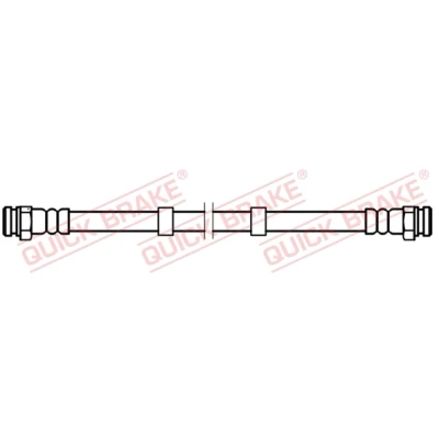 Abbildung von QUICK BRAKE 22.205 Bremsschläuche 270 M10x1 MAZDA: 2 Schrägheck