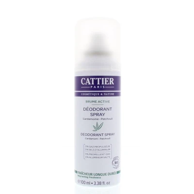 Abbildung von Cattier Deodorant Spray Kardamom Patchouli, ohne Aluminiumsalze, Naturkosmetik, 100 ml