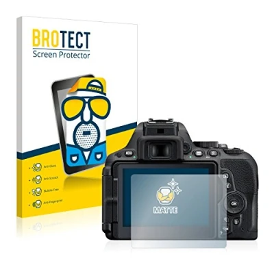 Abbildung von BROTECT Entspiegelungs Schutzfolie für Nikon D5500 (2 Stück) Matte Displayschutz Folie, Anti Reflex, Fingerprint