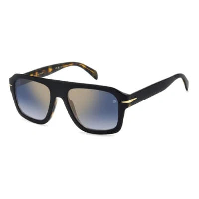 Abbildung von DAVID BECKHAM DB 7127/S WR7/1V Gläser SONNENBRILLEN Blau Specchiato