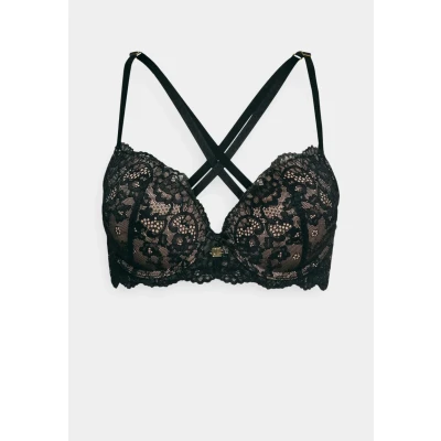 Abbildung von Lascana Jette BY Criss BRA Pushup BH, Damen, Größe: 75C, Black/nude