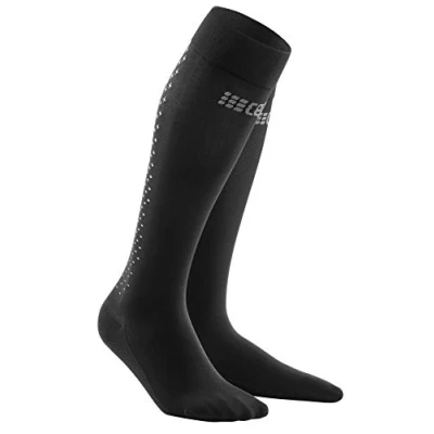 Abbildung von CEP Recovery PRO Compression Sportsocken, Damen, Größe: Medium, Black
