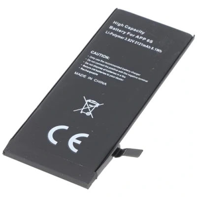 Abbildung von 2121mAh satte Kapazität Hochleistungsakku mit kompatibel den Apple iPhone 6S Akku 616 00033, 00036, max. 8,1Wh