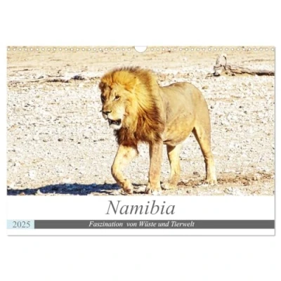 Abbildung von Namibia, Faszination Wüste und Tierwelt (Wandkalender 2025 DIN A3 quer), CALVENDO Monatskalender