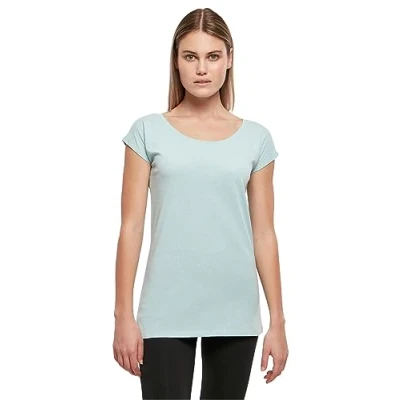 Abbildung von Build Your Brand Damen BB013 Ladies Wide Neck Tee T Shirt, Oceanblue, XXL