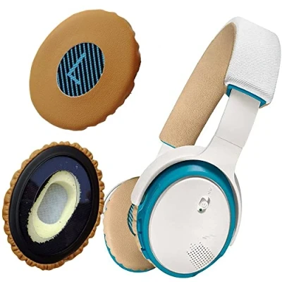 Abbildung von Ersatz Ohrpolster aus Leder und Kopfband für Bose Soundlink On Ear 2 Kopfhörer (Ohrpolster Stirnband)