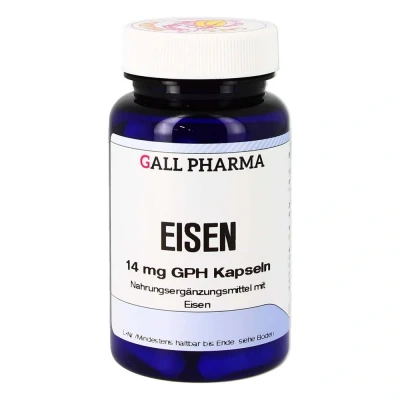 Abbildung von Eisen 14 mg Gph Kapseln