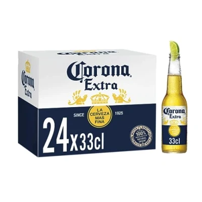 Abbildung von Corona Extra Bier aus Mexico (24x 0,355l) Flaschen inkl. 1,92 Euro Pfand MEHRWEG