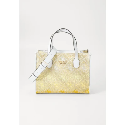 Abbildung von Guess Silvana Handtasche, Damen, Größe: One Size, Cornsilk