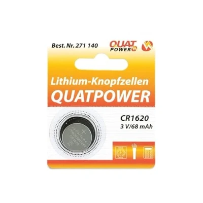 Abbildung von Lithium Knopfzellen QUATPOWER, CR1620