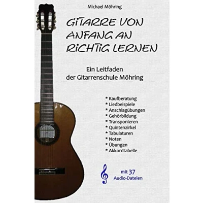 Abbildung von Gitarre von Anfang an richtig lernen: Ein Leitfaden der Gitarrenschule Möhring