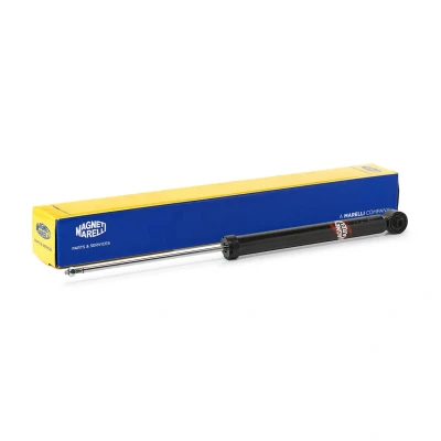 Abbildung von MAGNETI MARELLI 357465070000 Stoßdämpfer Hinterachse Gasdruck Zweirohr Dämpfermodul oben Stift, unten Auge VOLKSWAGEN: Golf 7 Schrägheck