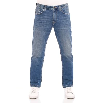 Abbildung von TOM Tailor Marvin Jeans Straight Leg, Herren, Größe: 34x30, Clean mid stone blue denim