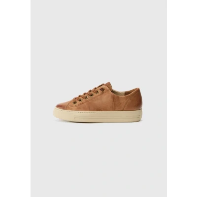 Abbildung von Paul Green Sneaker 4081 618, Glattleder, Braun, Damen EU 3,5/36