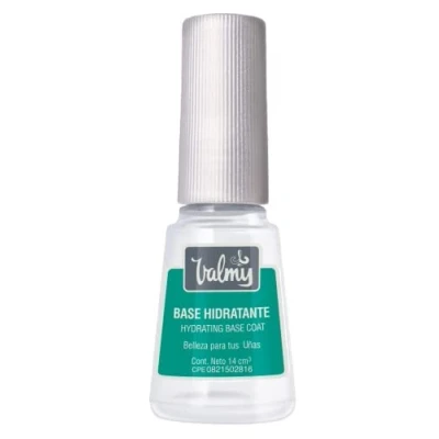 Abbildung von Valmy Feuchtigkeitsspendende Nagel Unterlack mit Keratin und Vitamin E, schützende stärkende Nagellack Behandlung, 14 ml (1 Einheit)