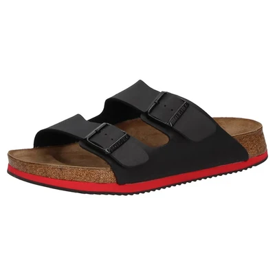 Abbildung von Birkenstock Arizona Pantolette flach, Größe: 44, Black Schuhe