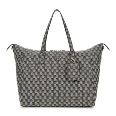 Abbildung von Guess WAVE Carryon Large TOTE Shopping Bag, Damen, Größe: One Size, Black