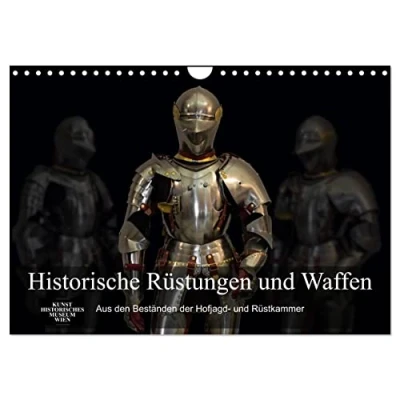Abbildung von Historische Rüstungen und Waffen (Wandkalender 2025 DIN A4 quer), CALVENDO Monatskalender