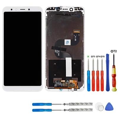 Abbildung von swark LCD Display Kompatibel mit Xiaomi Mi A2 / 6X Touchscreen Digitizer Assembly Glas +Tools (Weiß Rahmen)