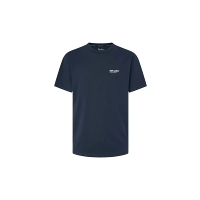 Abbildung von Pepe Jeans Tshirt print, Herren, Größe: XS, Dulwich blue