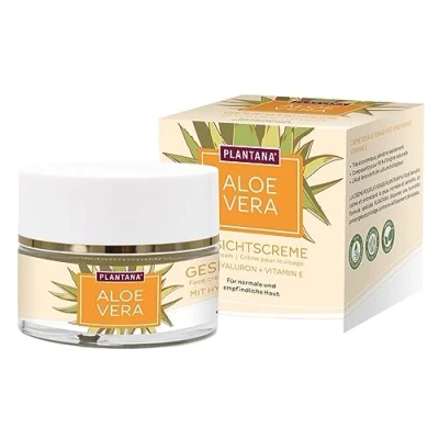 Abbildung von PLANTANA Aloe Vera Gesichtscreme Hyaluron &amp; Vit. E 50 ml
