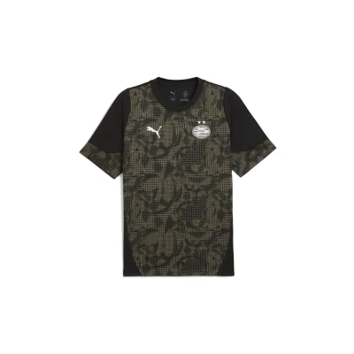 Abbildung von Puma PSV Eindhoven Trainingstrikot Herren Mit Print Black/Loden Green Größe: L