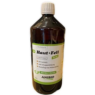 Abbildung von Anibio Haut und Fell Mineral Spray Hunde Katzen 1000ml